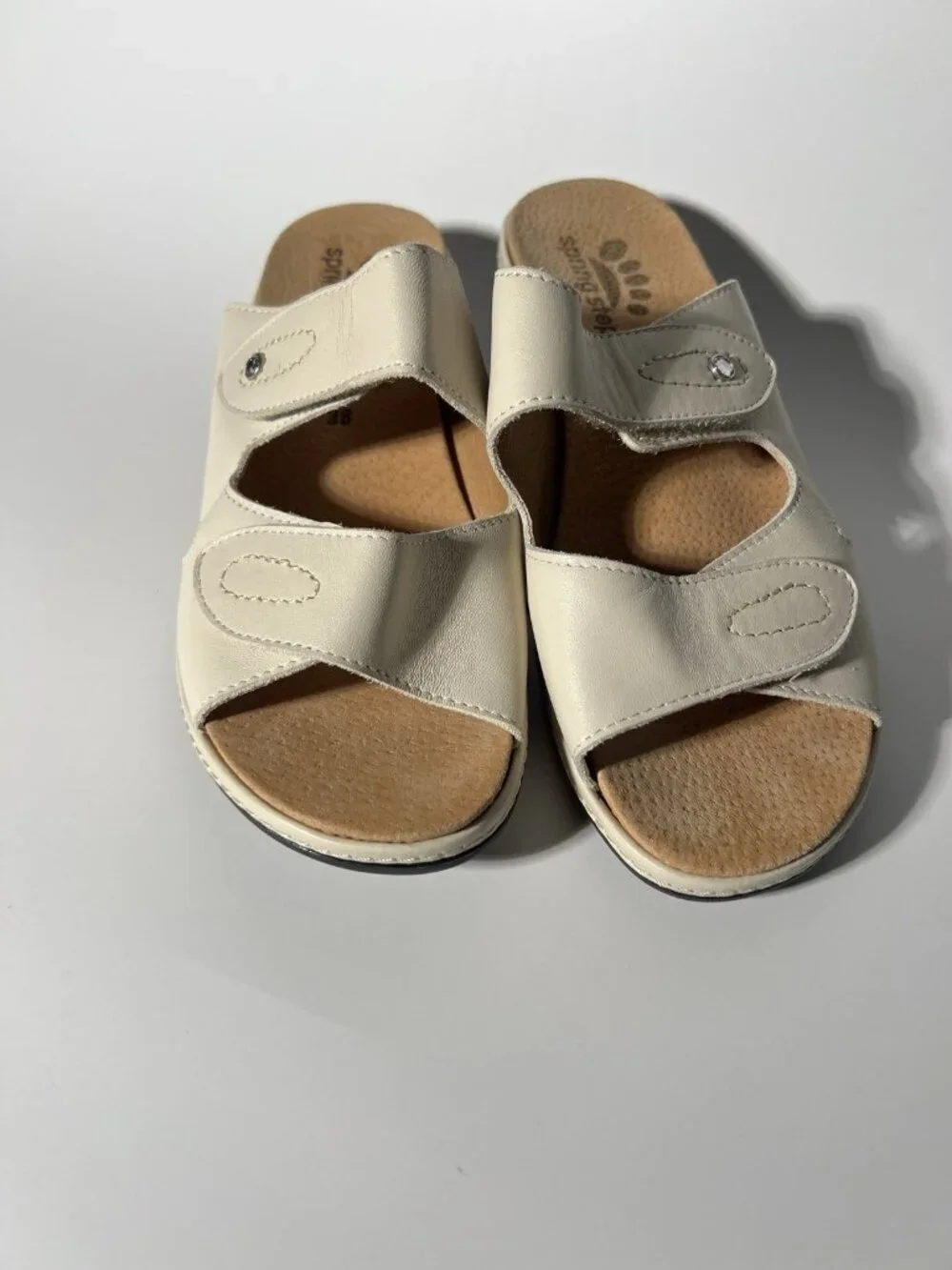 Spring Step Keesha Women’s Leather Shoes Tan EU 38 US 7.5-8 Comfort Casual
